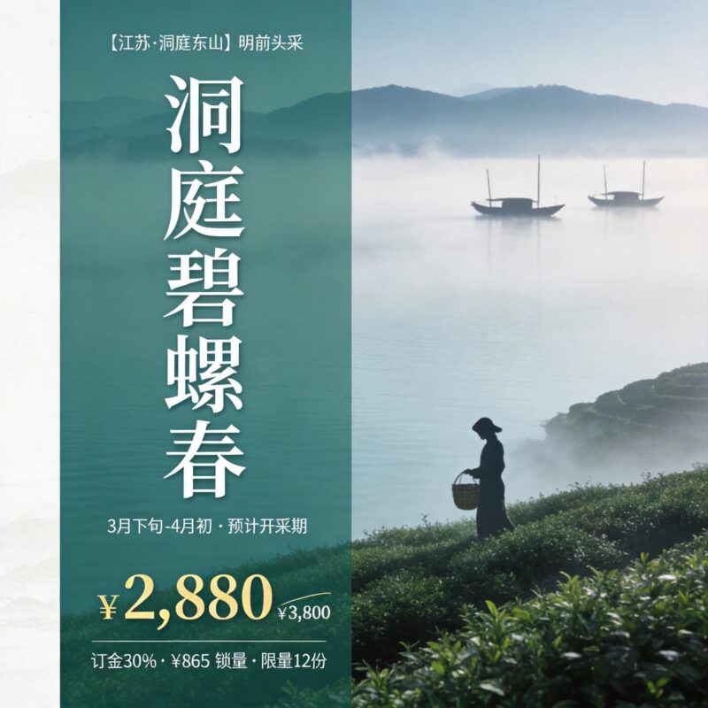 20260914202404b5fb90488 First Flush Pre-order | Dongting Biluochun · Dongshan First Flush Premium Grade 1 250g Gift Box