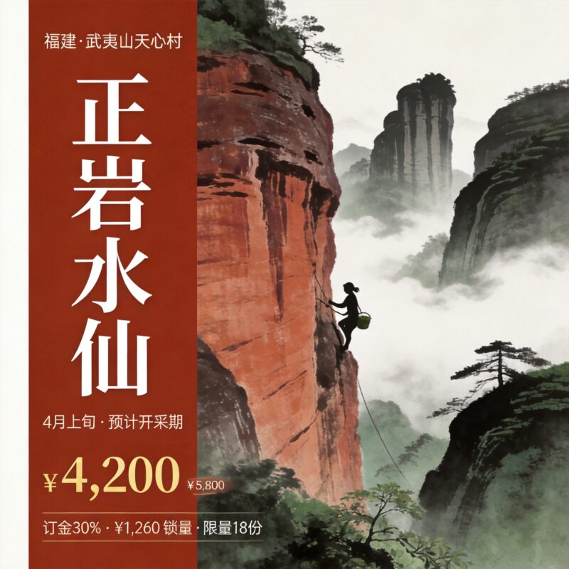 20260914202404e5c849959 First Flush Pre-order | Wuyi Tianxin Village Zhengyan Shuixian · First Flush Premium 500g Gift Box
