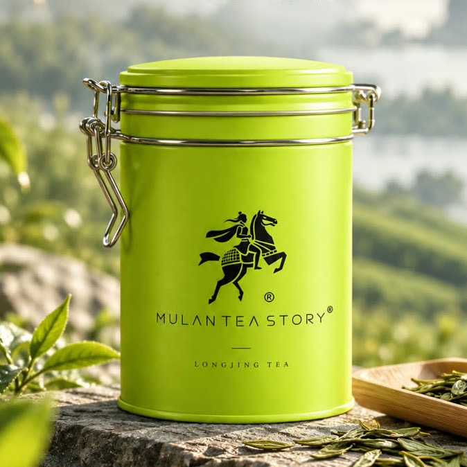 Mulan Tea Story · Clear Aromatic Longjing (100g Single Can)