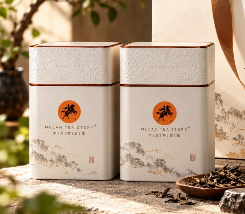 20260925043920d075e3170-9 Mulan Tea Story · Laomane Ancient Tree (200g Two-Can Set)