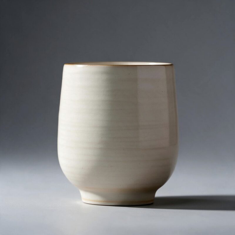 Gold Rim Handmade Cup